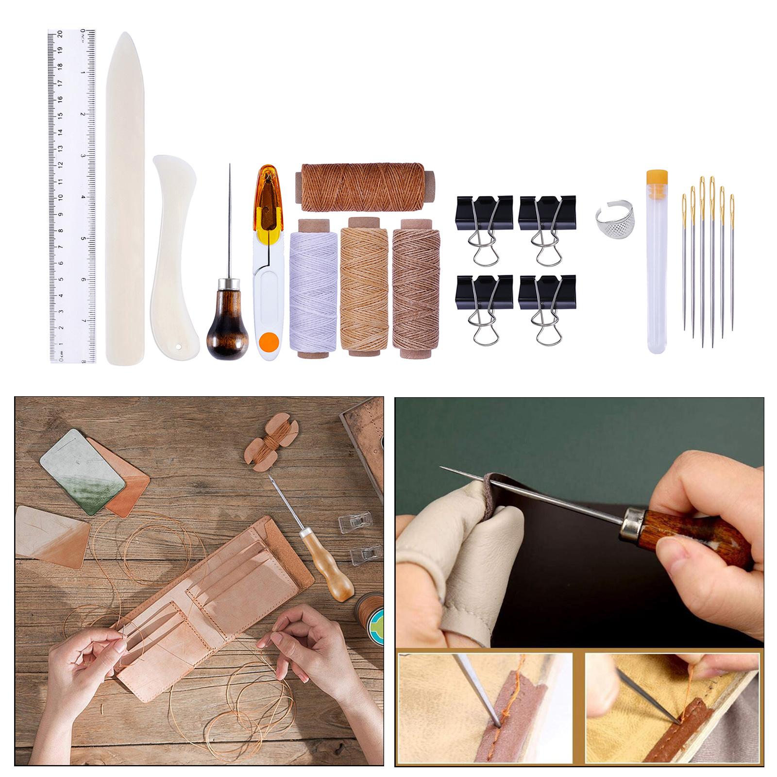 Mehrfarbiges Lederreparatur-We – Bone Folder Tool Bewertung und Preis