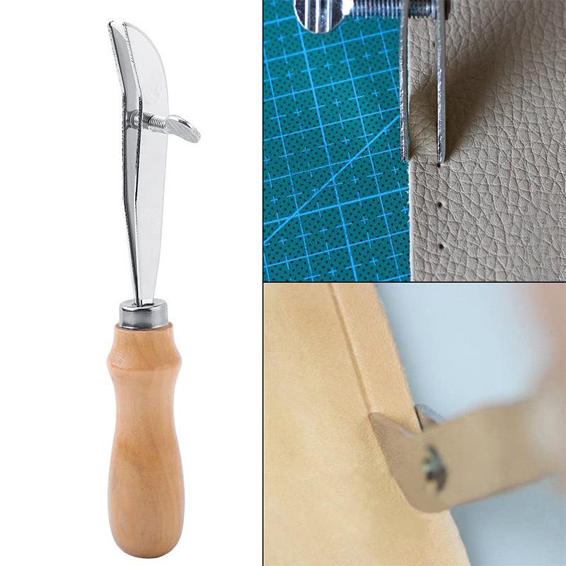 *Verstellbares Lederkanten-Ril – Groover Stitching Tool Bewertung und Preis