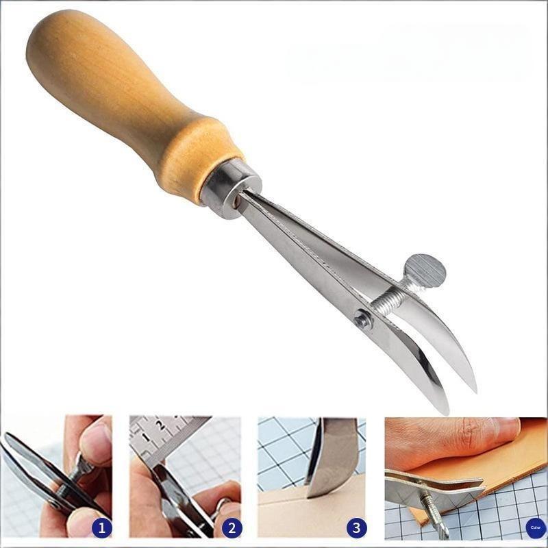 *Verstellbares Lederkanten-Ril – Groover Stitching Tool Bewertung und Preis