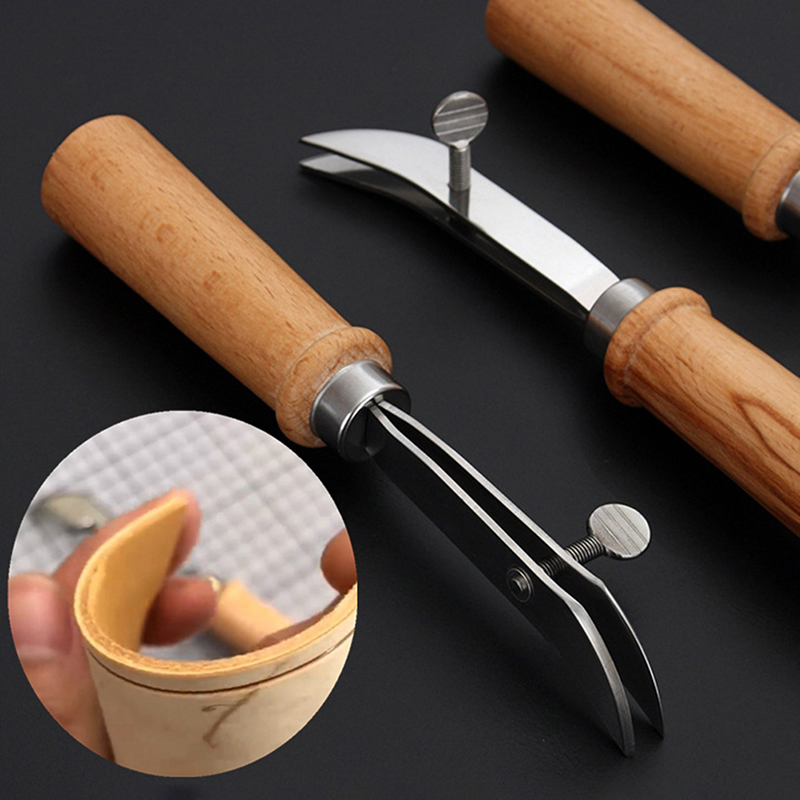 Neuer Verstellbarer Lederkante – Groover Stitching Tool Bewertung und Preis