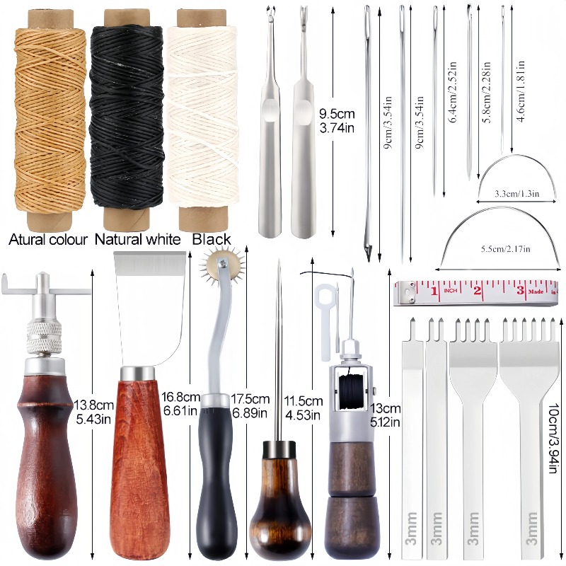 Professionelles Handnäh-Lederb – Groover Stitching Tool Bewertung und Preis